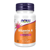 Now Foods A 25,000 IU - 100 sgels (До 03.27)