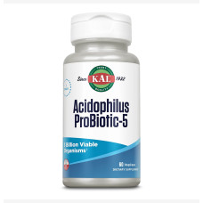 KAL Acidophilus Probiotic-5 - 60 vcaps