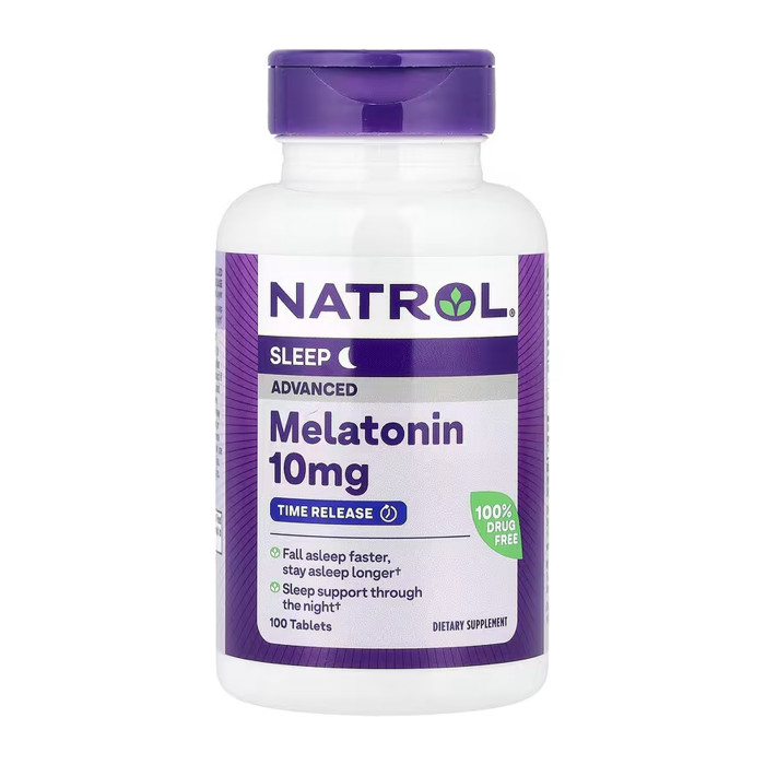 NATROL Advanced Sleep Melatonin 10mg - 100 tabs