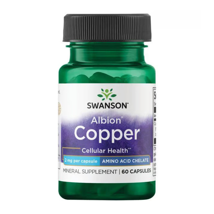 Swanson Albion Copper 2mg - 60 сaps