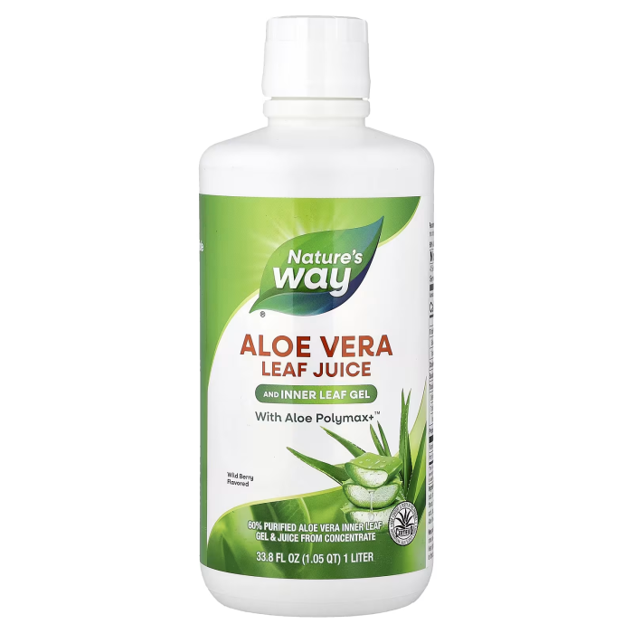 Nature's Way Aloe Vera Gel & Juice (Berry) - 1000 ml