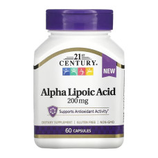 21st Century Alpha Lipoic Acid 200 mg - 60 caps