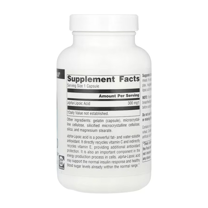 Source Naturals Alpha Lipoic Acid 300 mg - 120 caps