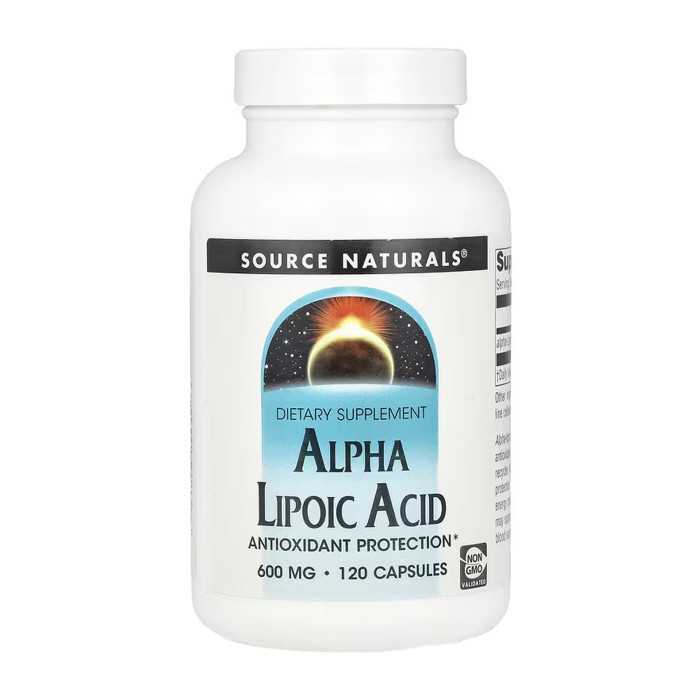 Source Naturals Alpha Lipoic Acid 600 mg - 120 caps