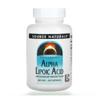 Source Naturals Alpha Lipoic Acid 600mg - 60 caps