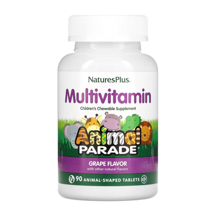 Nature's Plus Children’s Multivitamin - 90 tabs Grape