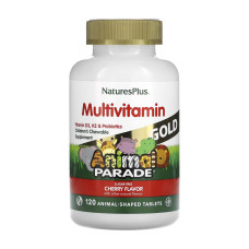 Nature's Plus Children’s Gold Multivitamin - 120 tabs Cherry