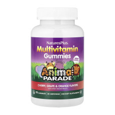 Nature's Plus Children’s Multivitamin Gummies - 90 Gummies Cherry, Grape & Orange