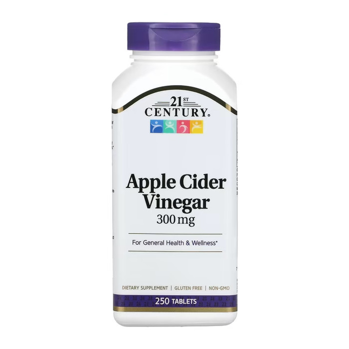 21st Century Apple Cider Vinegar 300mg - 250 tabs