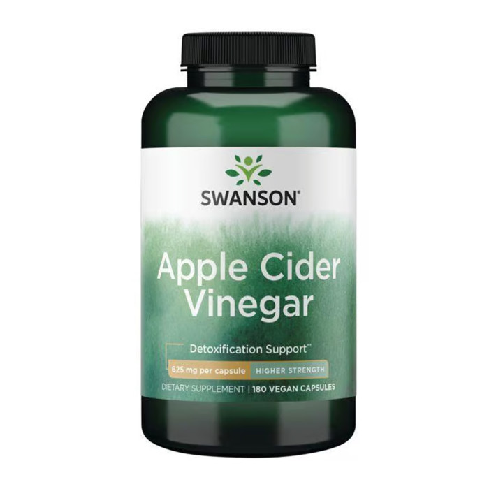 Swanson Apple Cider Vinegar High Potency 625mg - 180 caps