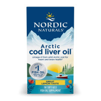 Nordic Naturals Arctic Cod Liver Oil - 90 softgels