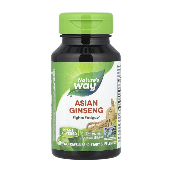 Nature's Way Asian Ginseng - 50 vcaps