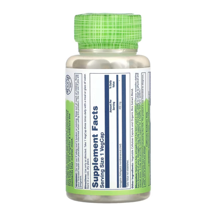 Solaray Astragalus Root 400mg - 100 vcaps