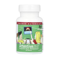 Source Naturals Attentive Child™- 30 tabs