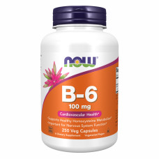 Now Foods B-6 100mg - 250 vcaps