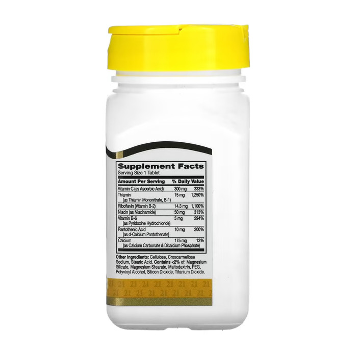 21st Century B Complex plus Vitamin C - 100 tabs