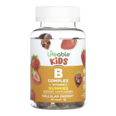 Lifeable B Complex + Vitamin C Kids - 60 gummies