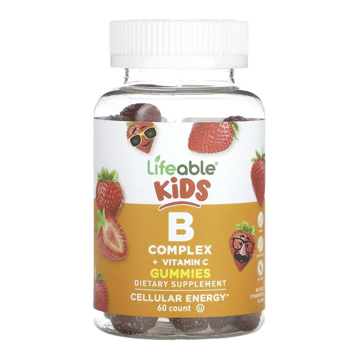 Lifeable B Complex + Vitamin C Kids - 60 gummies
