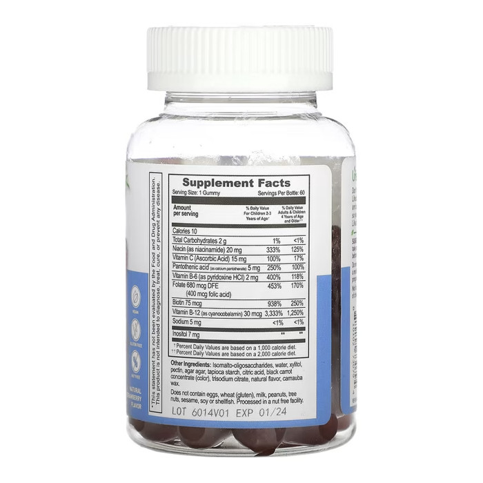 Lifeable B Complex + Vitamin C Kids Sugar Free - 60 gummies