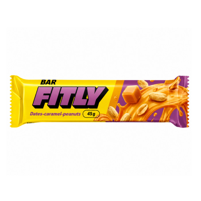 Fitly Bar - 12x45g Dates Caramel Peanuts