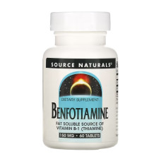 Source Naturals Benfotiamine 150mg - 60 tabs