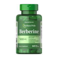 Puritans Pride Berberine 500mg - 60 caps (Пошкоджена банка)