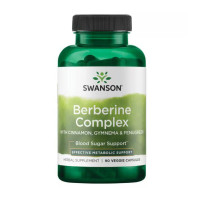 Swanson Berberine Complex with Cinnamon Gymnema & Fenugreek - 90 vcaps