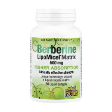 Natural Factors Berberine LipoMicel Matrix - 60 softgels