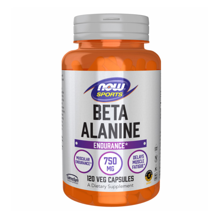 Now Foods Beta Alanine 750mg - 120 vcaps