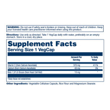 Solaray Beta Glucan with Vitamin C 10mg - 60 vcaps