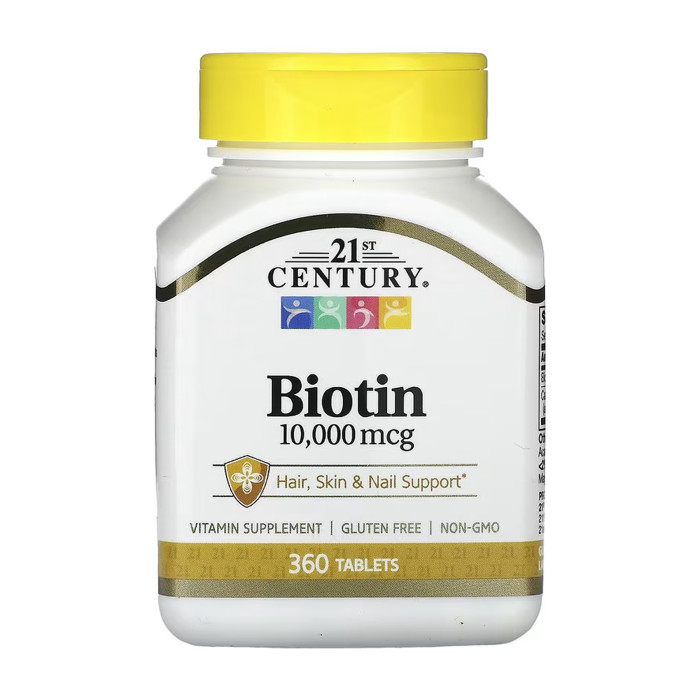 21st Century Biotin 10,000 mcg - 360 tabs