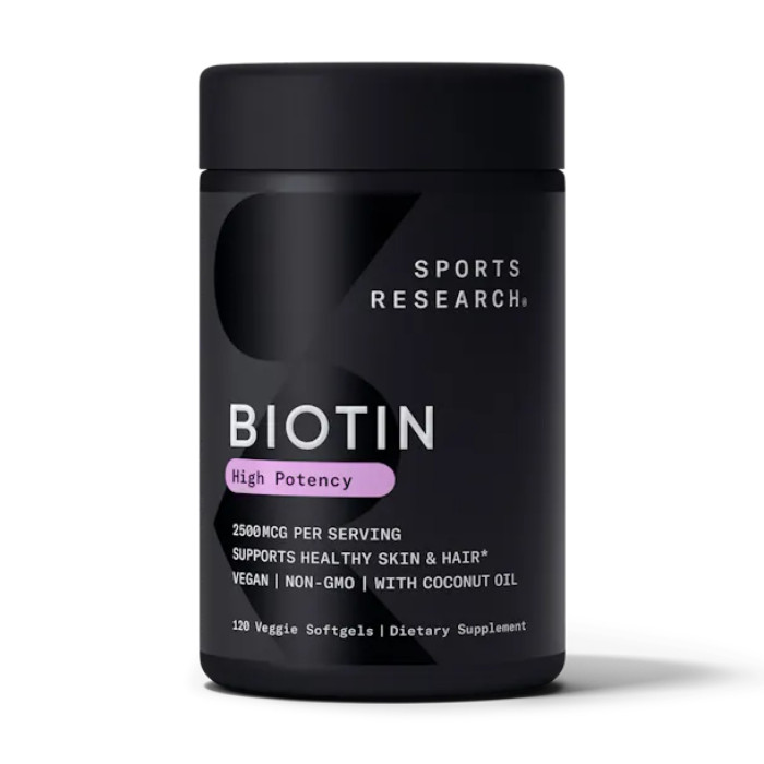 Sport Research Biotin 5000mcg - 120 veg softgels