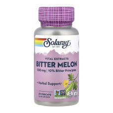 Solaray Bitter Melon Fruit Extract 10% 500mg - 30 vcaps