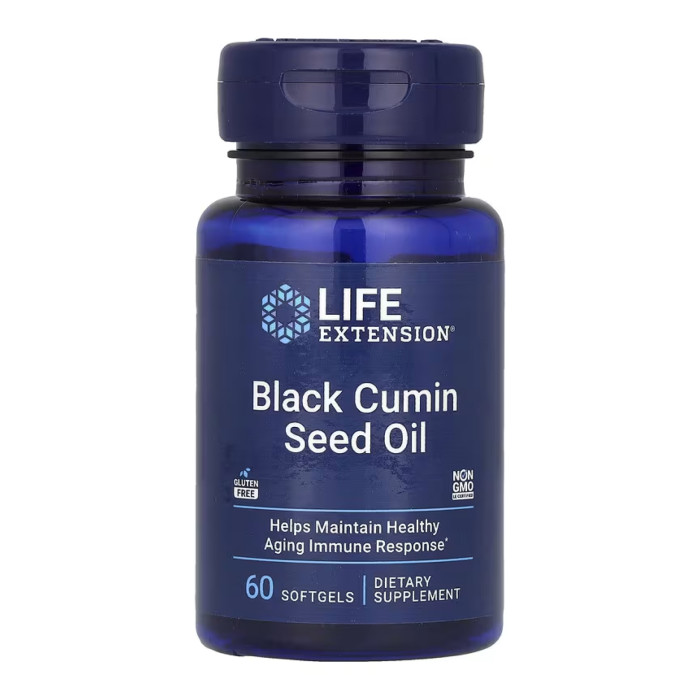 Life Extension Black Cumin Seed Oil - 60 softgels