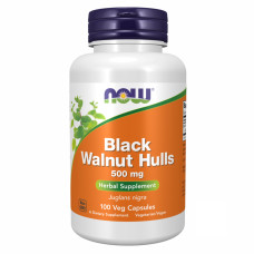 Now Foods Black Walnut Hulls 500 mg - 100 vcaps