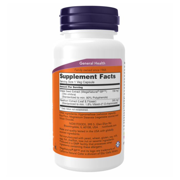 Now Foods Blood Pressure Helth - 90 vcaps