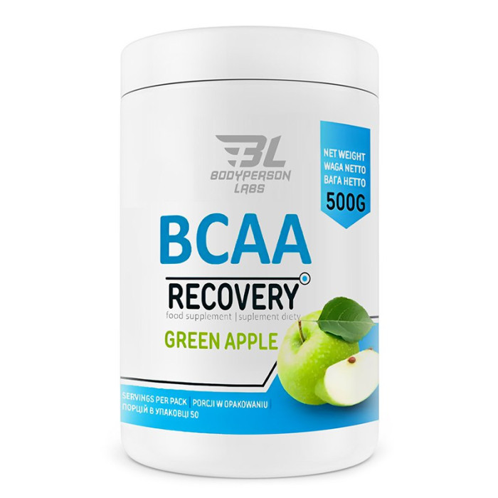 Bodyperson Labs BCAA Recovery - 500g Green apple