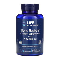 Life Extension Bone Restore with Vitamin K2 - 120 caps