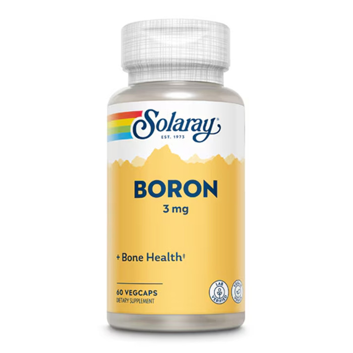Solaray Boron Citrate 3mg - 60 vcaps