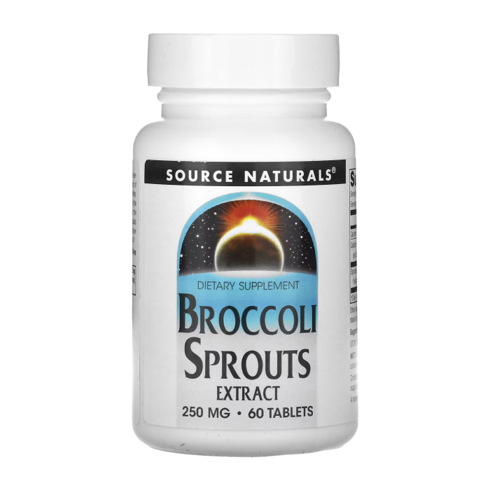 Source Naturals Broccoli Sprouts Extract 250mg - 60 tabs