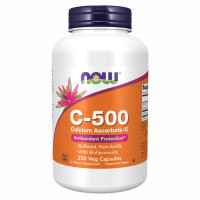 Now Foods C-500 Ascorbate - 250 vcaps (До 10.26)