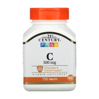 21st Century C 500 mg - 110 tabs