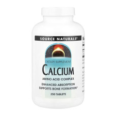 Source Naturals Calcium 200mg - 250 tabs