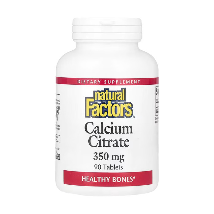 Natural Factors Calcium Citrate 350mg - 90 tabs