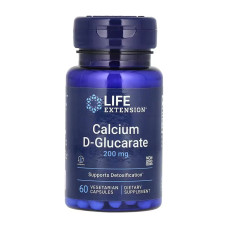 Life Extension Calcium D-Glucarate 200mg - 60 vcaps
