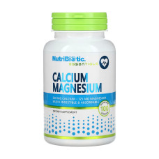 Nutribiotic Calcium Magnesium - 100 caps