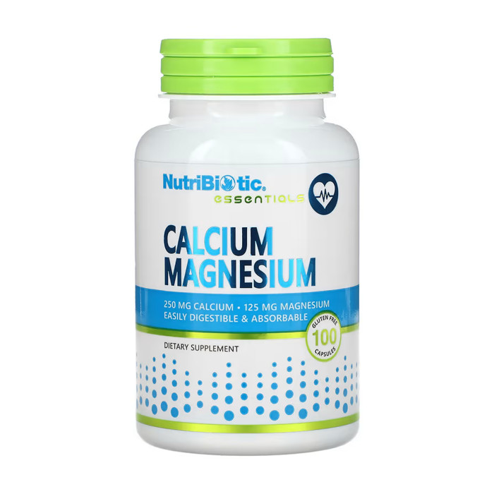 Nutribiotic Calcium Magnesium - 100 caps