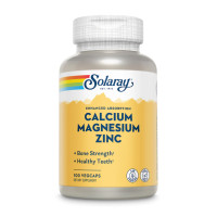 Solaray Calcium Magnesium Zinc - 100 vcaps