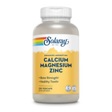 Solaray Calcium Magnesium Zinc - 250 vcaps