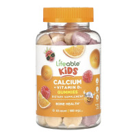 Lifeable Calcium + Vitamin D Kids - 60 gummies